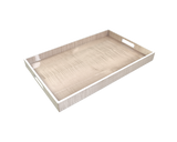 Sycamore with Silver Dollar Trim - Breakfast Tray