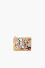 Mahjong Tiles and Cocktail Coin Pouch