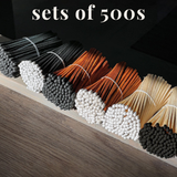 4" Matches -Refill / Loose / Raw: Rainbow