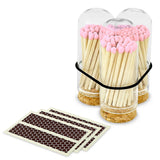 2" Matches + Mini Cloche - Colors of Your Choice + Strikers: Cherry Red