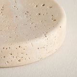 Vanity Accessories Set, Travertine Bathroom Set, 5-piece: Soap Dispenser 8oz