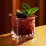 Beau Crystal Lowball Tumblers, Set of 2