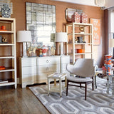 ISADORA TEA TABLE, CANVAS CREAM