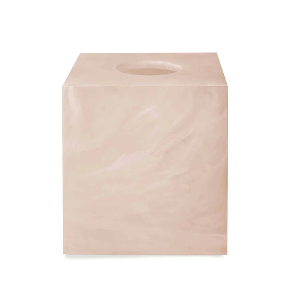 Luna Tissue Holder-Pale Pink