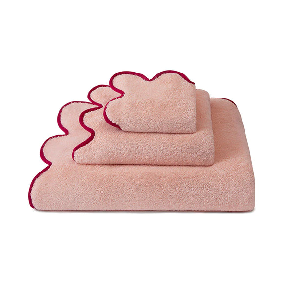 Chairish Hand Towel-Peach/Berry