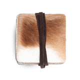 Springbok Hide Coasters w/ Tie (S/6)