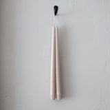 SOCCO TAPER CANDLES OATMEAL/JAMES BY JIMMY DELAURENTIS