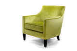 Lucia Chair : Citron Velvet - JAMES By Jimmy DeLaurentis