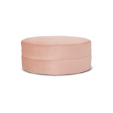 Melodia Ottoman Soft Pink Velvet - JAMES By Jimmy DeLaurentis