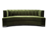 Alessandra Sofa Emerald Mohair -JAMES By James DeLaurentis
