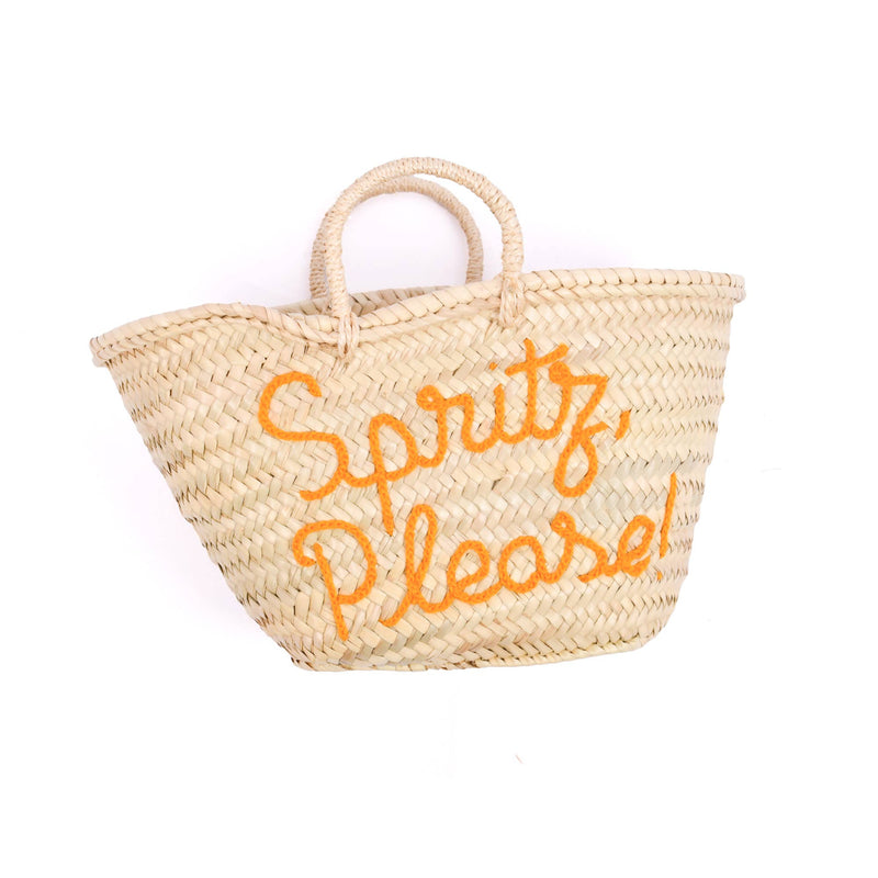 Handwoven Spritz Basket