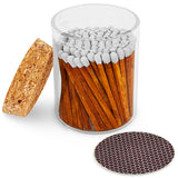 2" Matches in Cork Top Jar - Colors of Your Choice