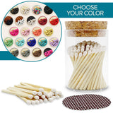 2" Matches in Cork Top Jar - Colors of Your Choice