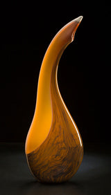 Salinas in cinnamon glass vase