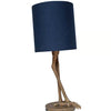 Lamp Anda with blue shade