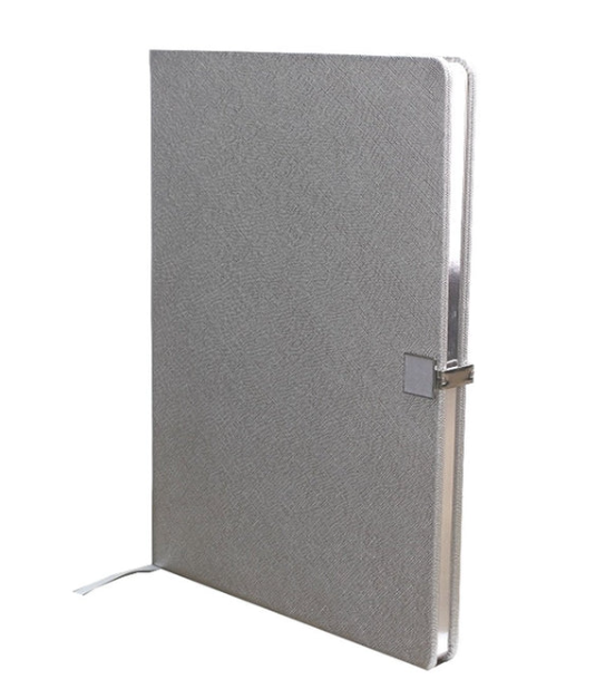 SILVER & SILVER A4 NOTEBOOK