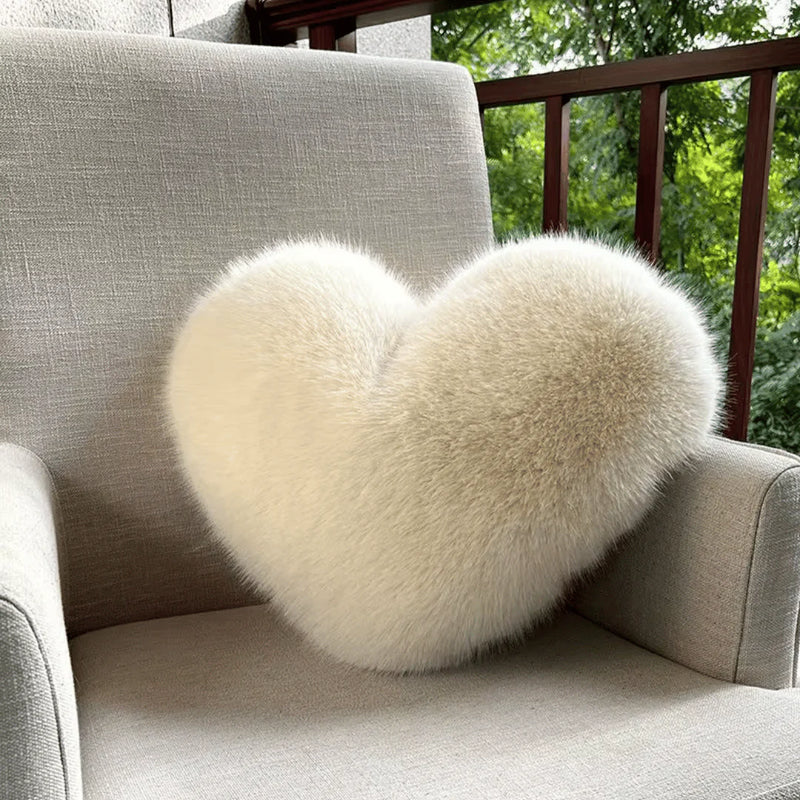 Cuddle Heart Plush Throw Pillow(s)