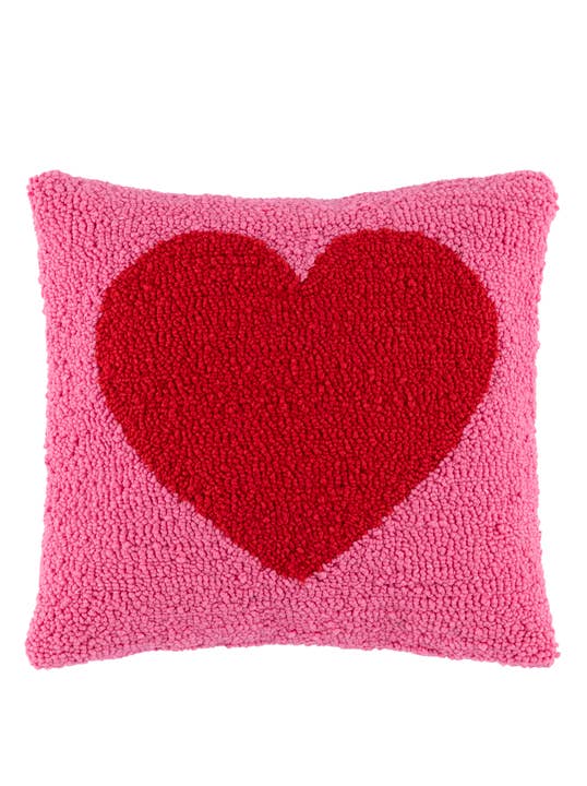 HEART PILLOW, PINK