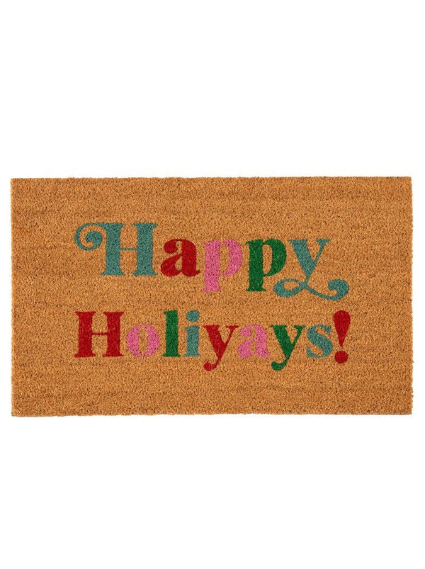 HAPPY HOLIYAYS! DOORMAT