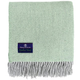 Highland Tweeds Wool Herringbone Throw