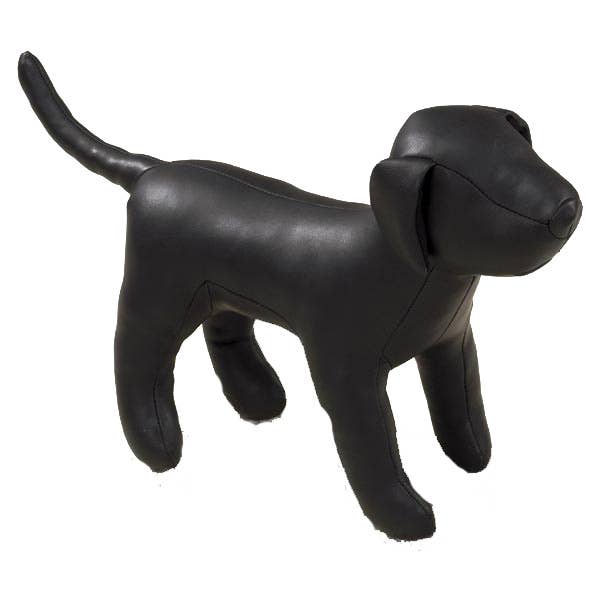 Dog Mannequin Wired Black – Size S Fits Pet Apparel Display
