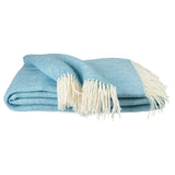 Southampton Home Merino Wool Herringbone Throw