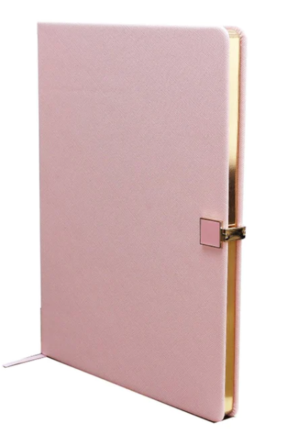 PINK & GOLD A4 NOTEBOOK