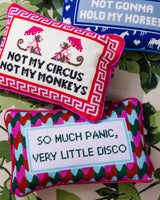 Panic at the Disco Needlepoint Pillow