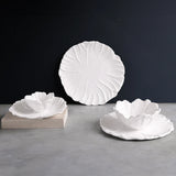 White Cabbage Dinner Plate