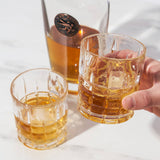 Highland Classic Crystal Lowball Glasses Set of 4