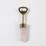 Emporium Home Accessories - Rose Quartz/Satin Brass