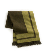 Southampton Home Double-Faced Border Throw 60" X 74" Loden