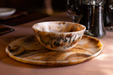 Tortoiseshell Salad Bowl Dia 11.61"