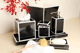Black with White - Vanity Tray - L-64BWT