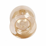 Taper Candle Holder - Gold Luster Glass Bubble, 7 in.