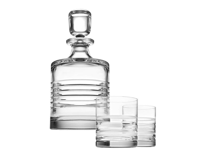 Top Shelf Cirque Three Piece Whiskey Set