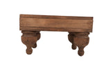 Luling Table-Display-Reclaimed Wood-12x8x7-Brown-Luling