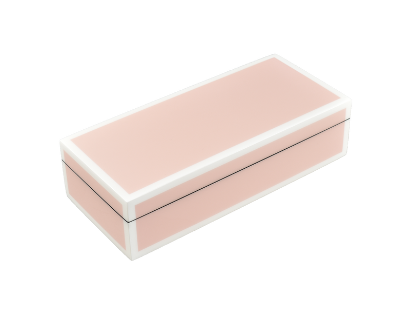 Paris Pink with White  - Pencil Box - L-30FSPPW