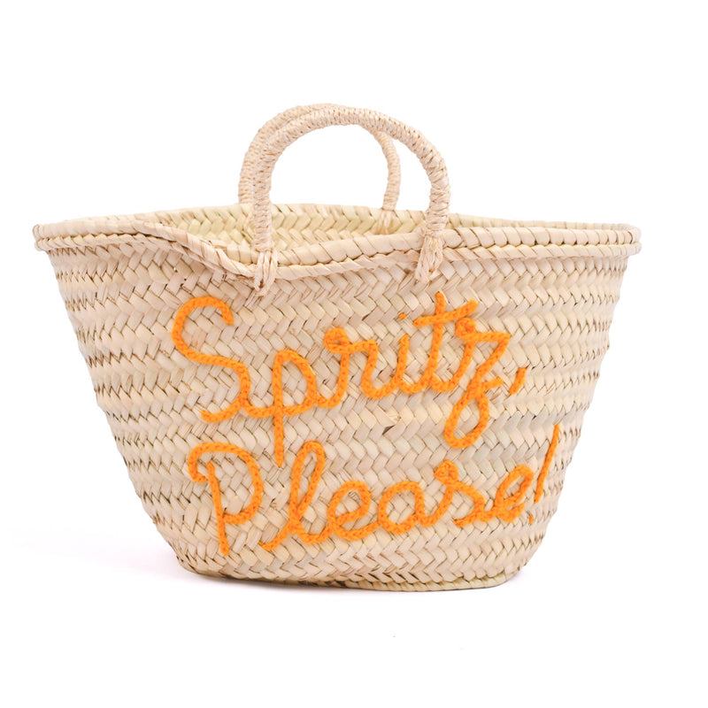 Handwoven Spritz Basket