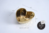Heart Bowl Gold
