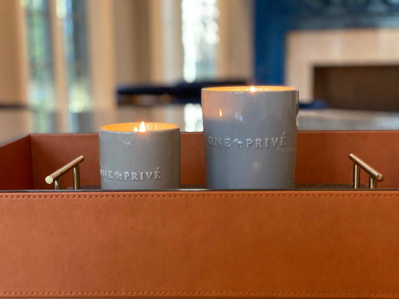 Cooper Saddle Hand-Stitched Premium Leather | Serving Tray | 20" x 14" x 3.15" | One Preevay