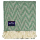 Highland Tweeds Wool Herringbone Throw