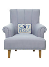 Cat Person Hook Pillow