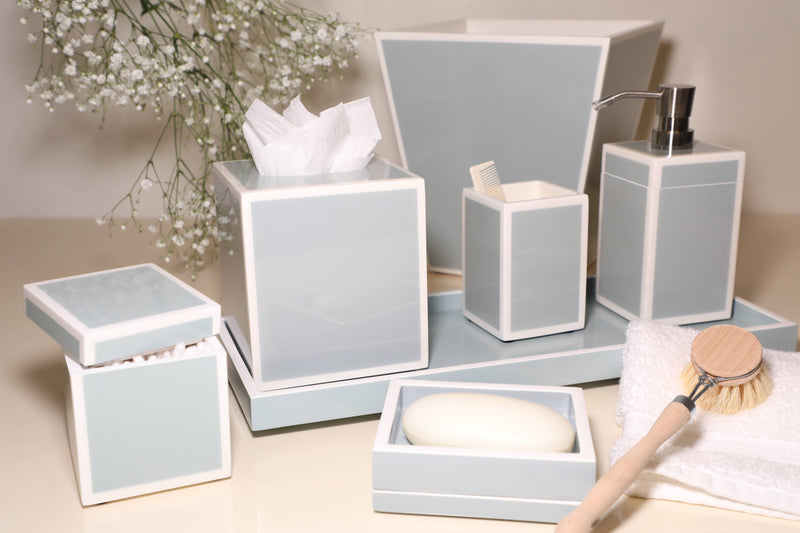 Cool Gray with White - Pencil Cup/Brush Holder - L-29FSCGW