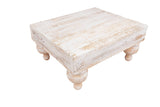 Chula Cake Table Set-Display-Reclaimed Wood-Set 3-White