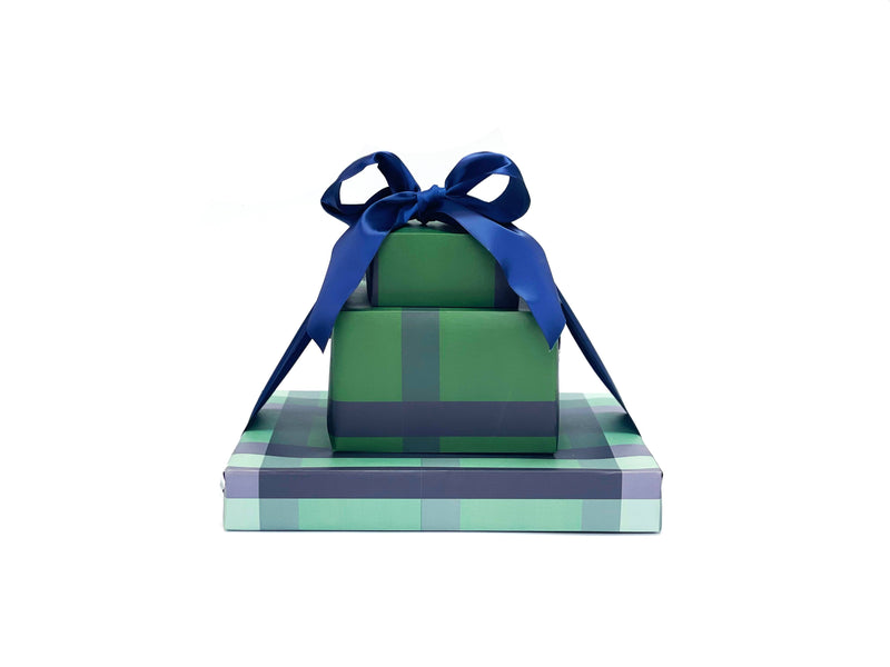 Blue Tartan Gift Wrap