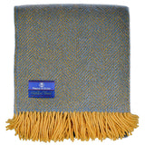 Highland Tweeds Wool Herringbone Throw