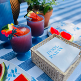 Pool Party Summer Cocktail Paper Napkins