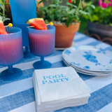 Pool Party Summer Cocktail Paper Napkins