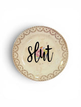 Slut Vintage Plate